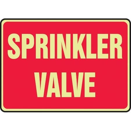 GLOWINTHEDAR K Safety Sign SPRINKLER MLFX524GP